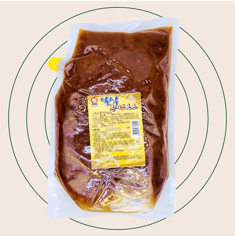 융진_일식_돈까스소스_2kg-프리미엄_돈가스소스_튀김요리_오무라이스_업소용_대용량-1